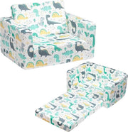 Culla Opklapbare 2-in-1 lettino da letto, seggiolone, culla in flanella culla Opvougbare per cameretta dei bambini, regalo per bambini natale e compleanni per bambine e bambini - Bianco con