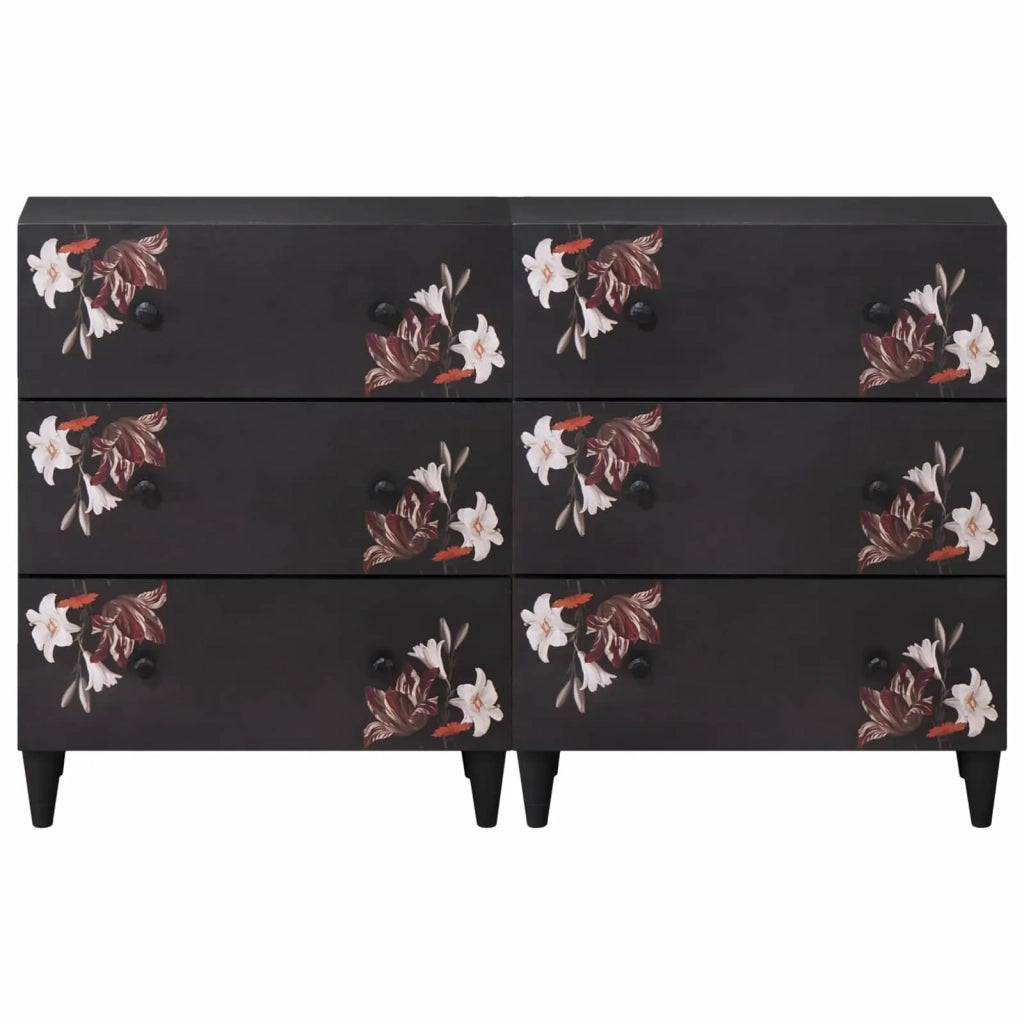 Armadi di Stoccaggio 2 pz Motivo Motivo 120 x 33 x 75 cm 3310139