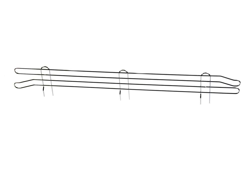 Archimede scaffale metallico spondina laterale cm 46 x h. 10  cucina bagno garage cabina armadio