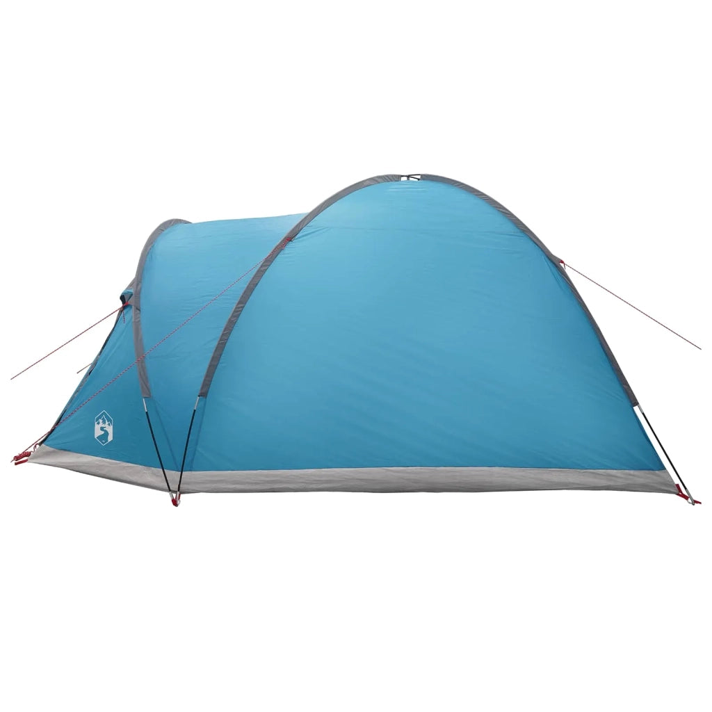 Tenda Capanna con tetto Blu 4 persone Poliestere e Acciaio 42028580