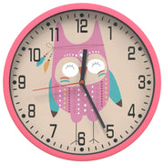 Orologio da Parete Rosa ?25,5 cm Polistirene e Vetro CFW2549269