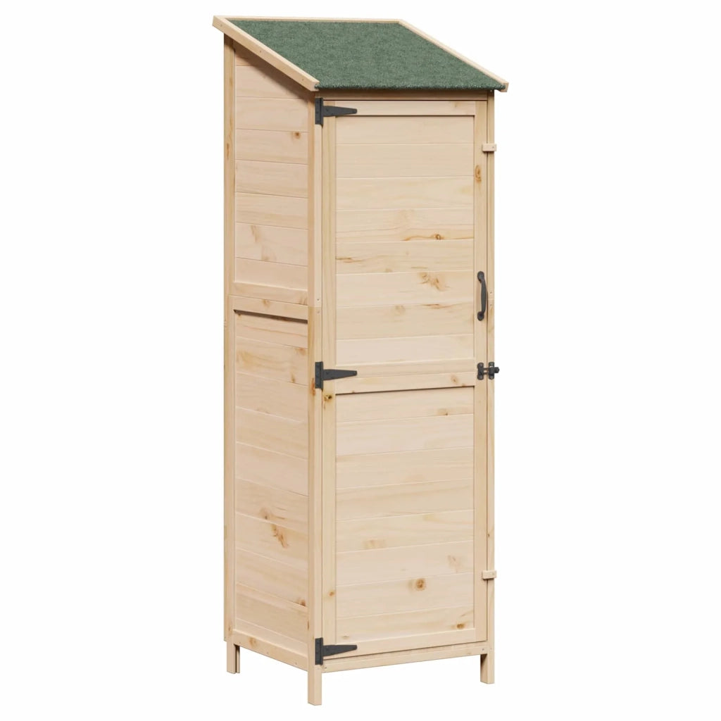 Capanno da Giardino Naturale 59,5 x 56 x 176,5 cm