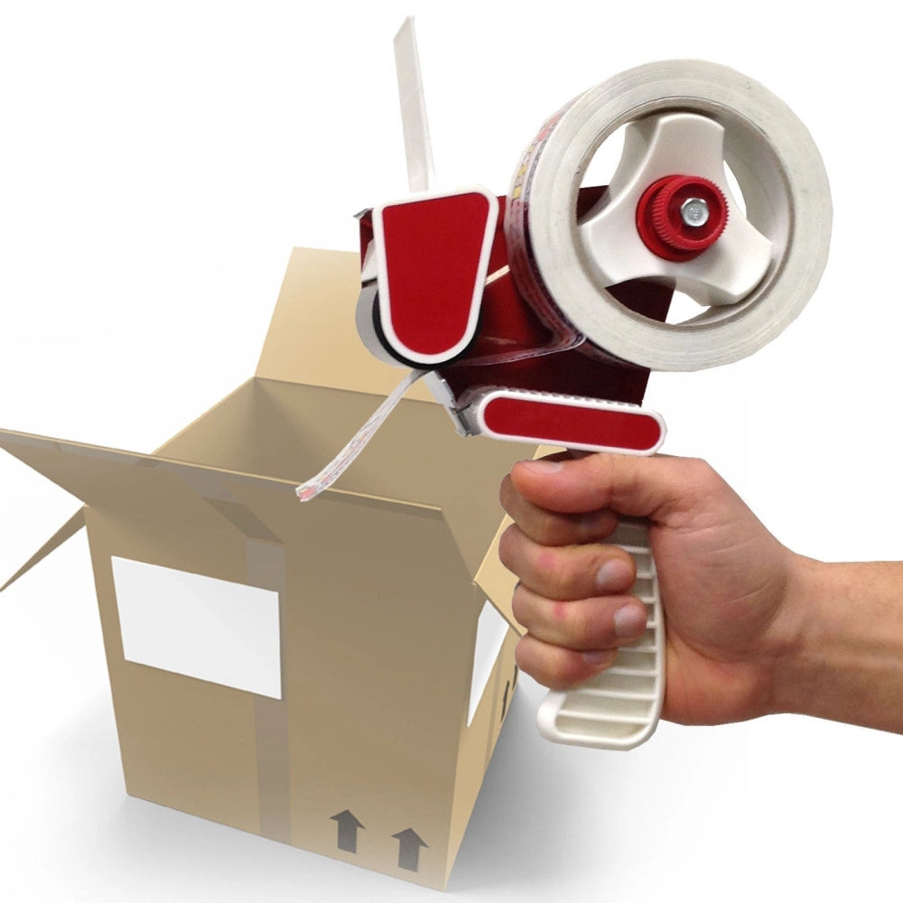 Trade Shop - Dispenser Tendinastro Nastro Adesivo Nastro Scotch Con Frizione Per Imballaggio -