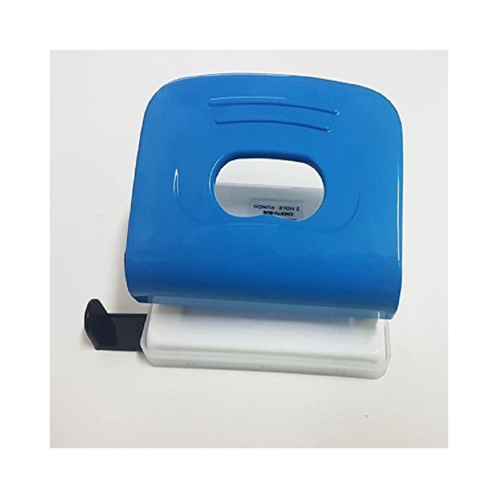 Trade Shop - Bucatrice Foratrice Perforatrice Portatile Per Carta 2 Buchi A Foglio Capacita' 16 Fogli -