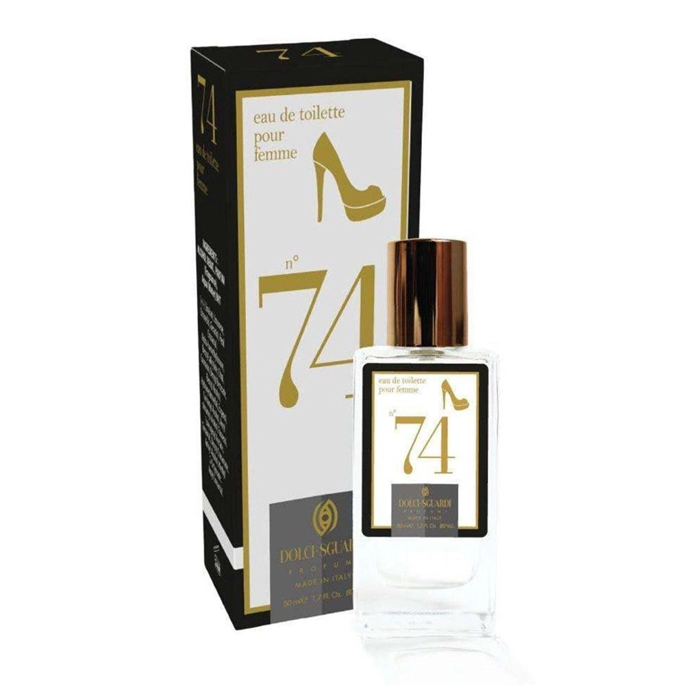 Trade Shop - Profumo Corpo Eau De Toilette Da Donna N°74 Da 50 Ml Fragranza Audace Raffinata 016133 -