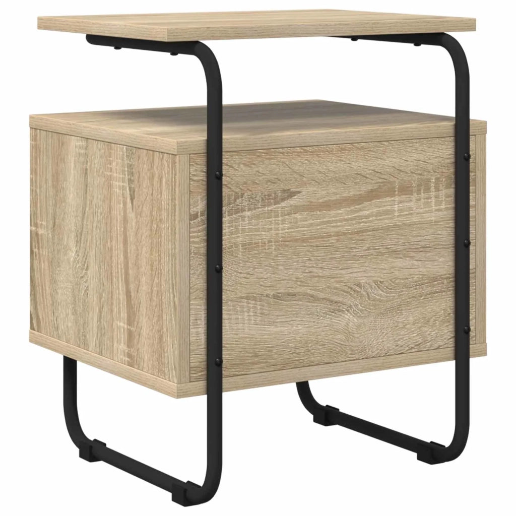 Armadio da Notte 2 pz Rovere Sonoma Legno ingegnerizzato 8007638