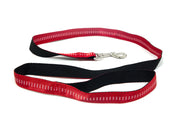 Guinzaglio Con Moschettone Per Animali Domestici Modello Color Doggy 120cm - 120cm - Rosso