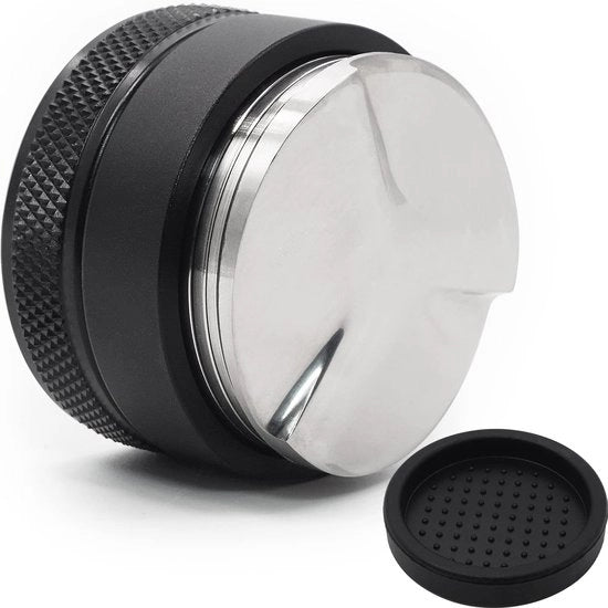 Tamponatore di caffè regolabile e livellatore 54mm per attrezzature per caffè barista