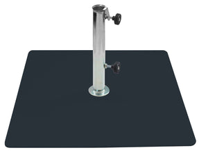 Base per Ombrellone da Giardino 30 Kg per Tubi Ø55mm in Metallo Grafite