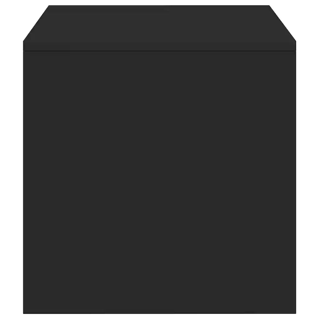 Mobile Porta TV Nero 100x40x40 cm in Legno Multistrato 862402