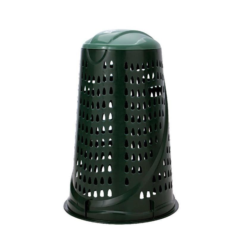 BAMA PATTUMIERA VARIO TRESPOLO PORTASACCO DA GIARDINO 110LT NERO-VERDE