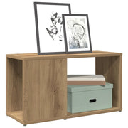 Mobile Porta TV Rovere Artigianale 60x24x32 cm in Truciolato 856727