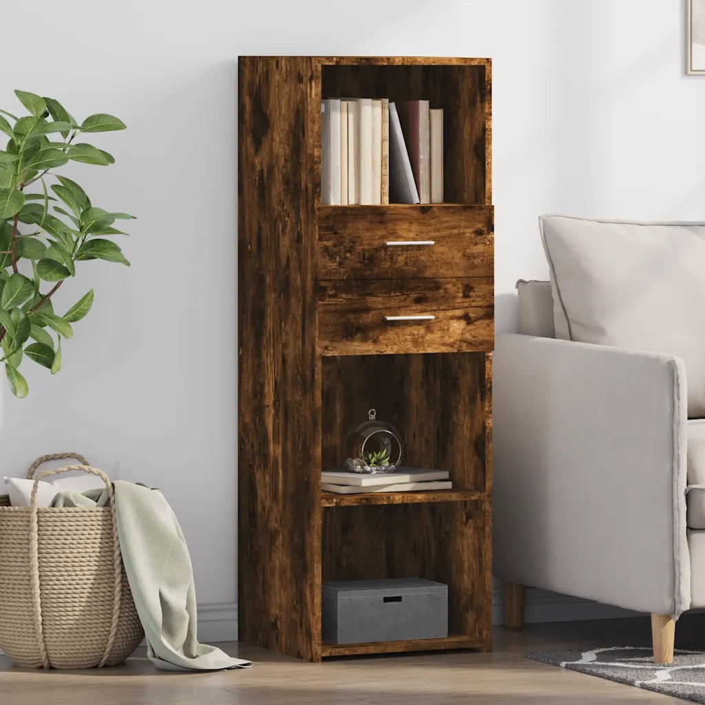 Credenza | Madia | Buffet da pranzo | Armadio da pranzo Rovere Sonoma 40x42,5x124 cm in Legno Multistrato
