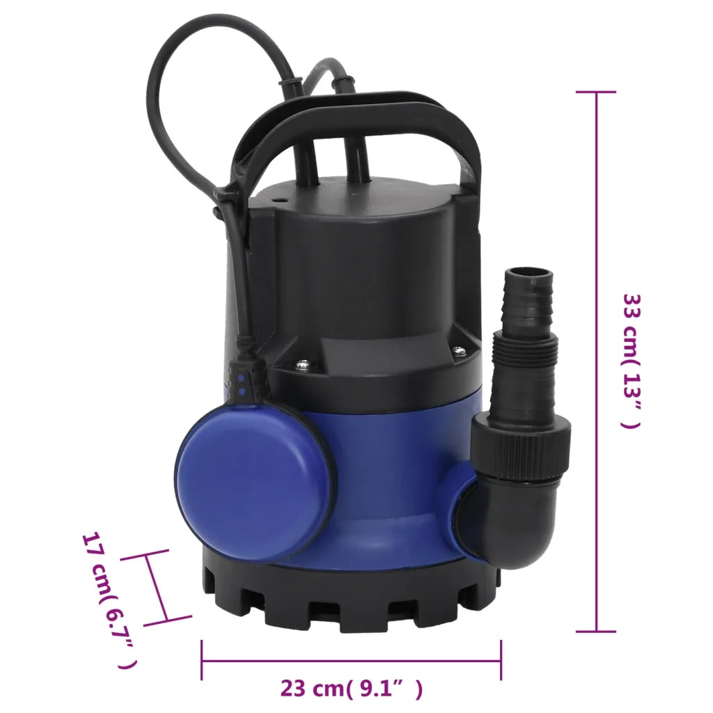 Pompa Acqua Sporca Elettrica Sommergibile per Giardino 400 W CFW2238096