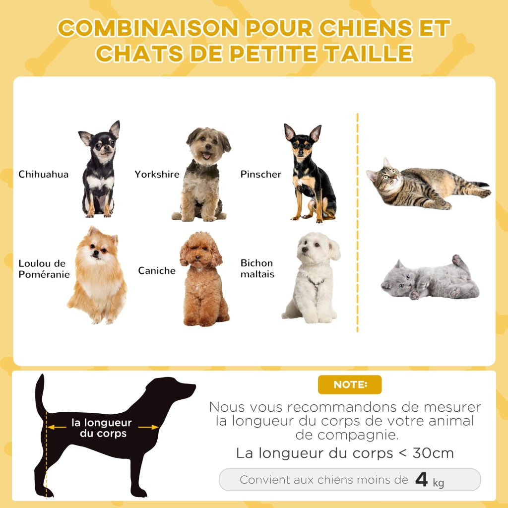 Cestino per cani rotondo su gambe con cuscino ¨C zephmum ¨C beige ?48x24.5cm