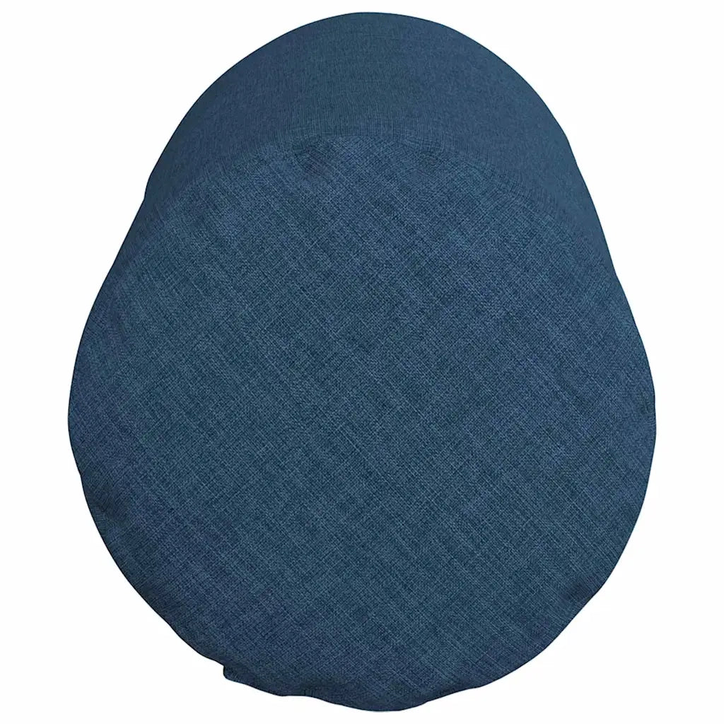 Cuscini a rullo 2 pcs Blu Ø 15 x 40 cm Tessuto