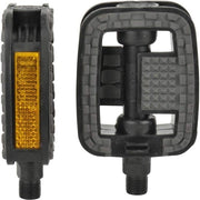 Pedali Fischer con anti-slip - adatti a tutti i tipi di bicicletta - nero - alta qualità Trapper Fatbike