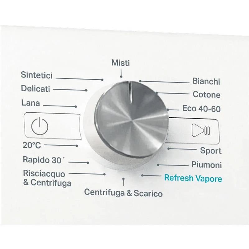 WHIRLPOOL FFB846SVIT LAVATRICE A LIBERA INSTALLAZIONE CON MOTORE INVERTER A VAPORE, CAPACITÀ 8KG 1400G CLASSE A