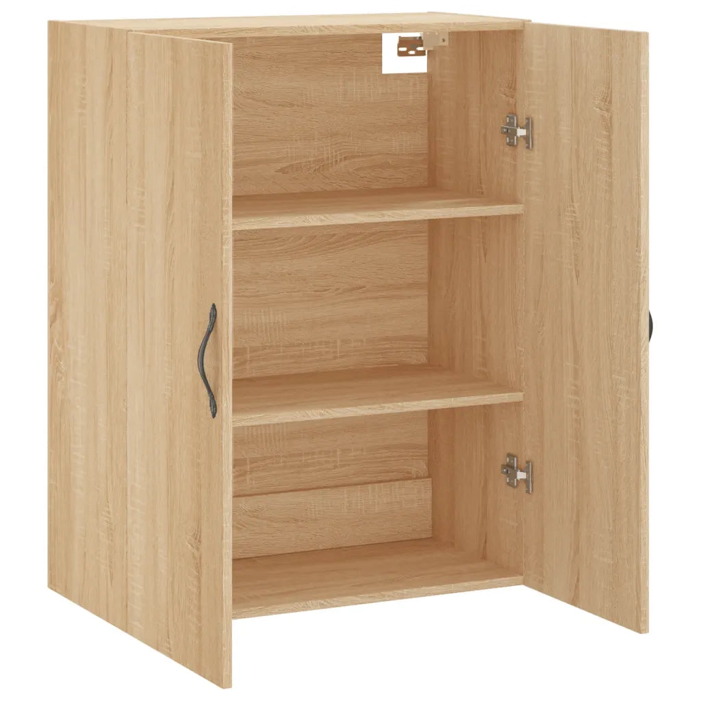 Armadietto a Muro | Mobile a Parete Rovere Sonoma 69,5x34x90 cm Legno Multistrato