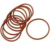 O-ring afdichting in silicone flessibile 52 mm x 58 mm x 3 mm per diverse applicazioni