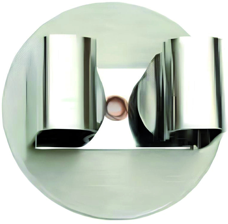 GANCIO PORTASCOPE IN ACCIAIO INOX  1 posto 12.00 pz