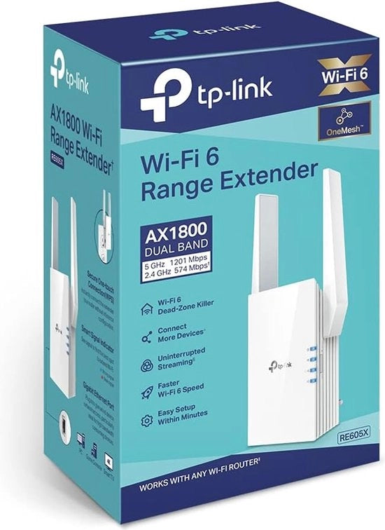 Riduttori Wi-Fi 6 AX1800 - Amplia la tua connessione wireless