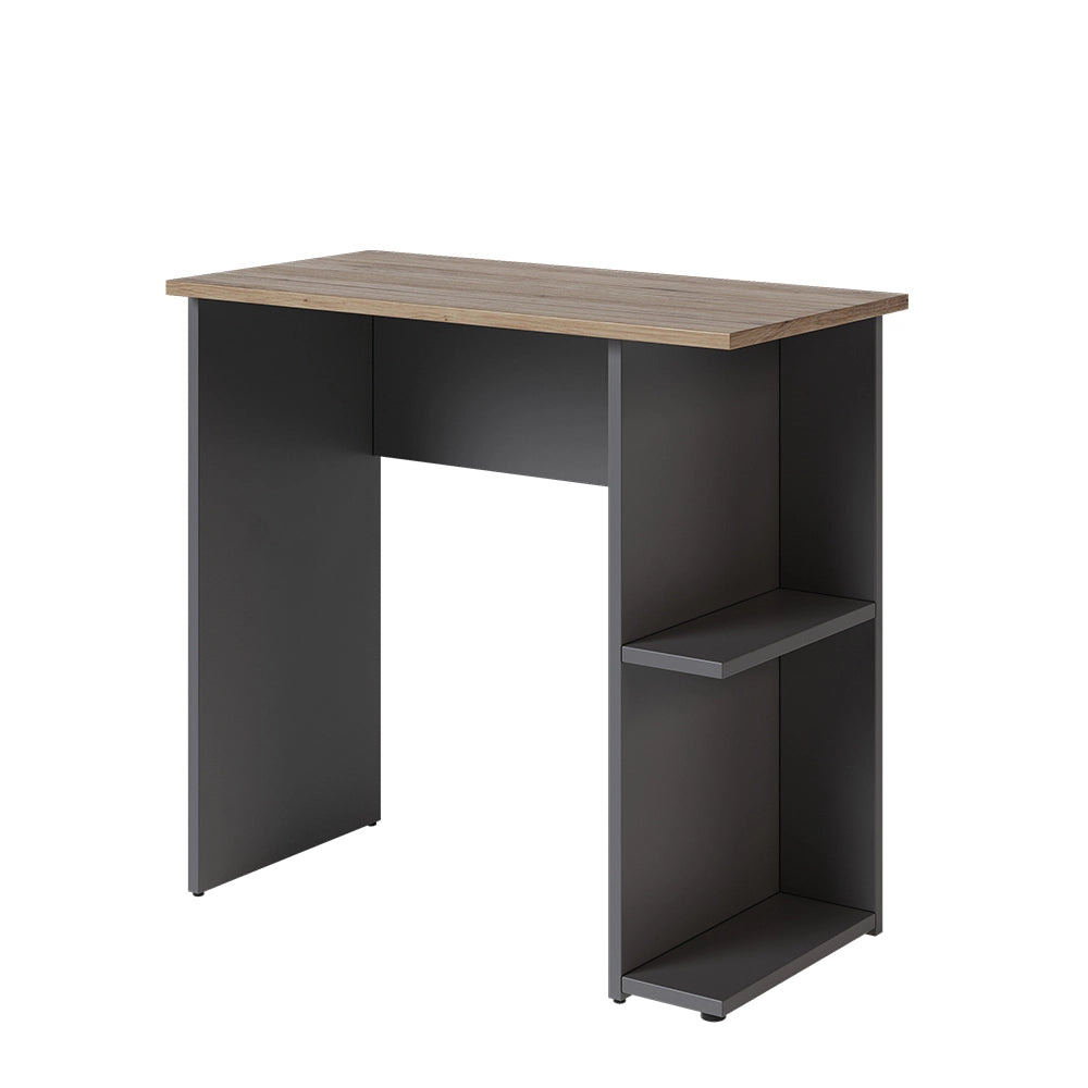 Vicco Scrivania con ripiani Antracite/Artisan 80 x 40 cm