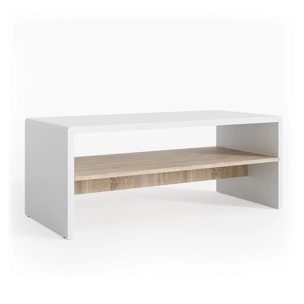 Vicco Tavolino da salotto Bianco/Sonoma 99.6 x 39.8 cm