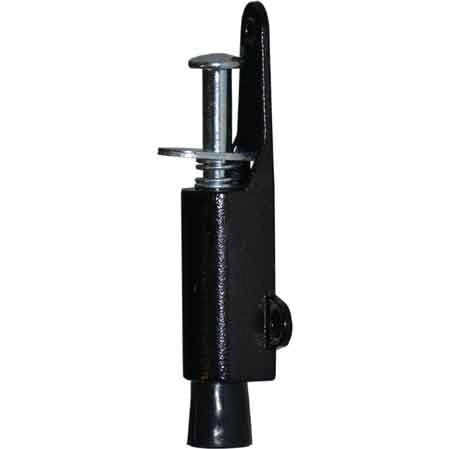 FERMAPORTE A PEDALE 12 cm - Nero