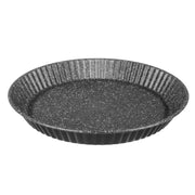 Trade Shop - Teglia Stampo Crostata Tonda Con Bordo Festonata ø28-32 Cm Antiaderente Antigraffio -