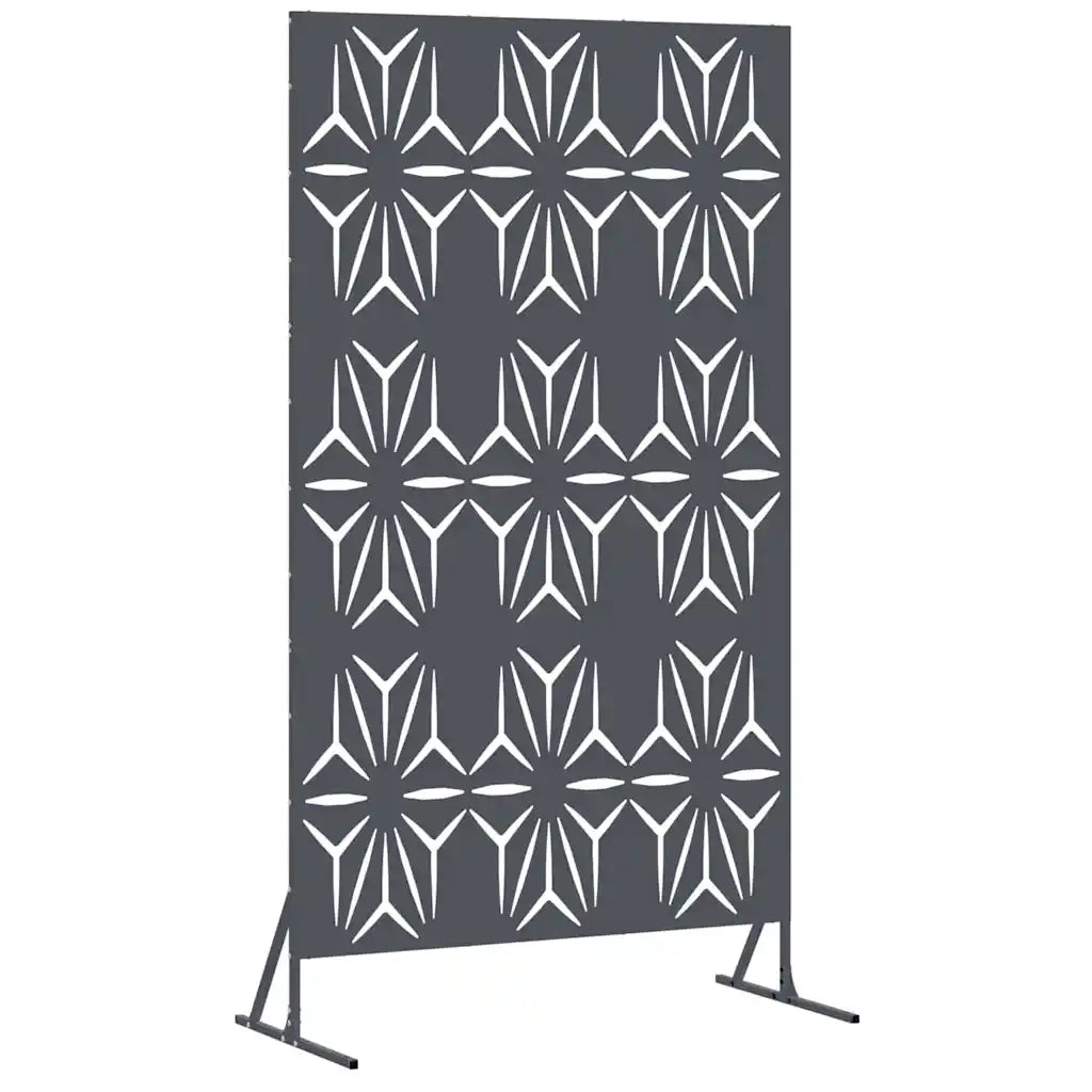Schermo per Privacy Antracite 100 x 50 x 180 cm Acciaio CFW8630228
