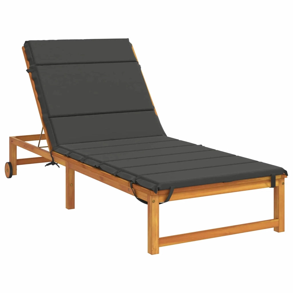 Cuscino per Lettino GEMERT 100% Poliestere Antracite 948599