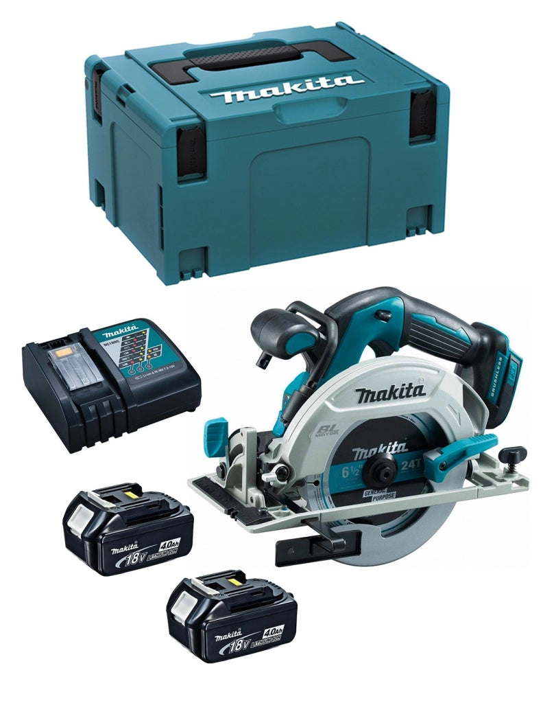 Sega Circolare MAKITA DHS680RMJ (2 x 4,0 Ah + DC18RC + MAKPAC 3)