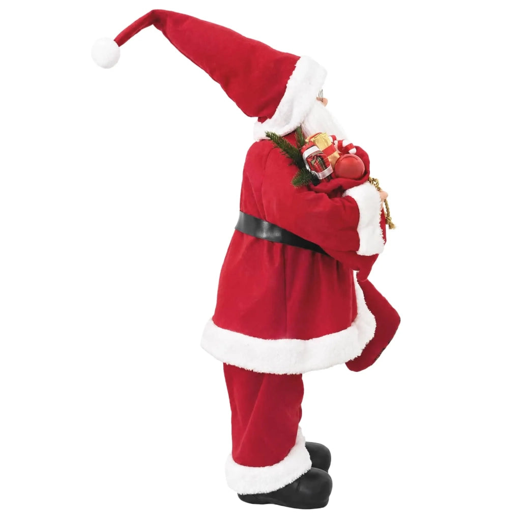 Statuetta di Babbo Natale Rosso 46 cm Poliestere 42050761