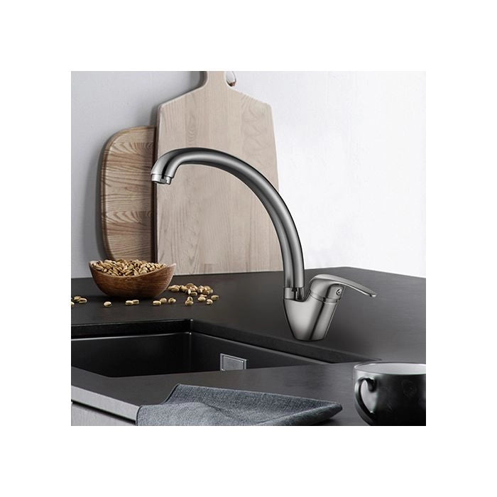 Miscelatore lavello NEWBURY in acciaio inox