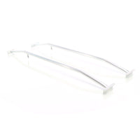 Staffe telo per rimorchi leggeri e carrelli appendice, 2 barre allungabili 100-145cm, in alluminio