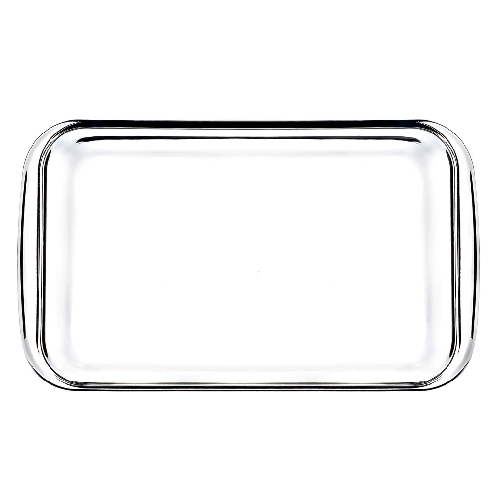 Teglia da forno rettangolare in vetro KADAX con coperchio, 2x3 litri, 39x23 cm