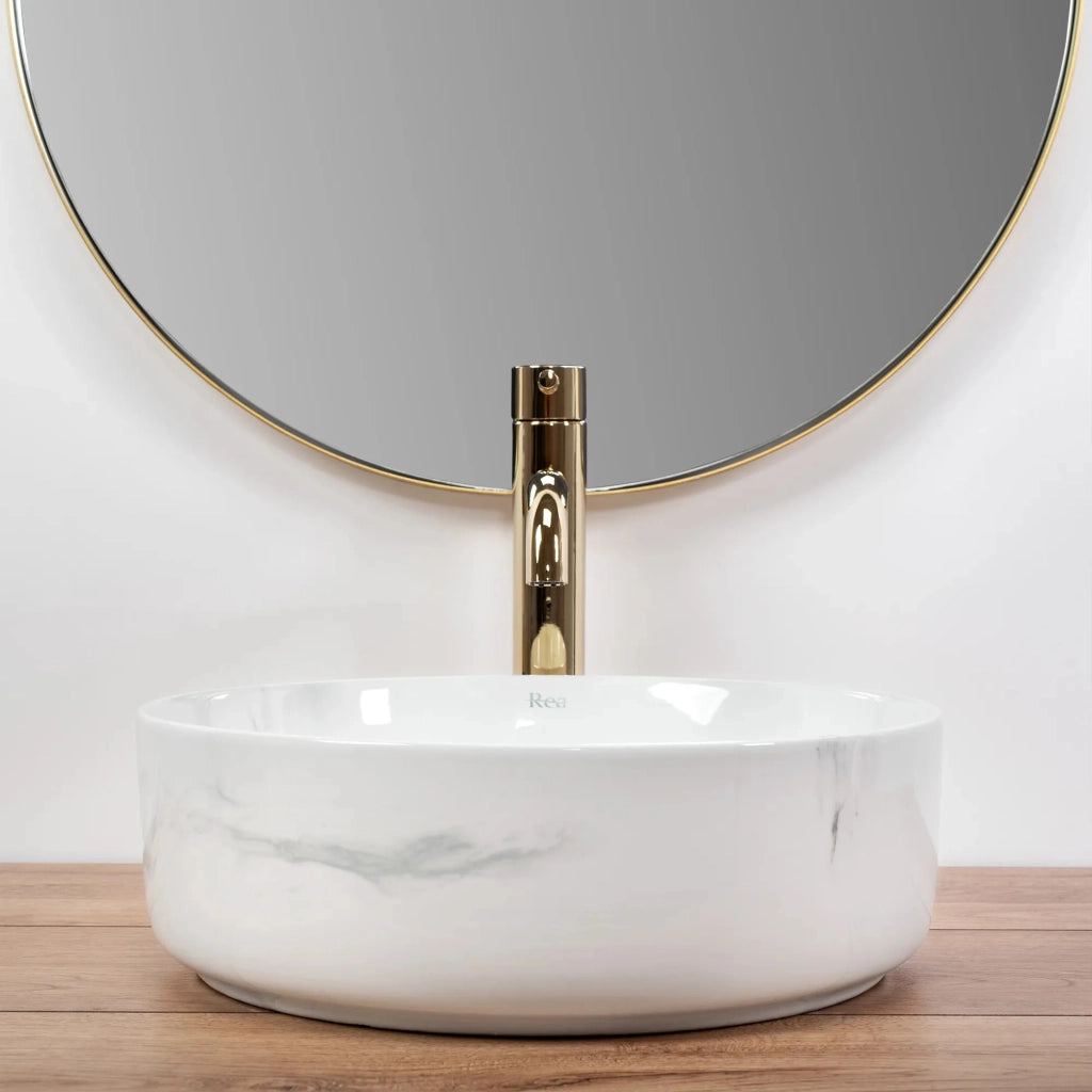 Lavabo Da Appoggio Rea Sami Nature Marble