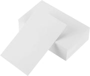 Visitekaarten Bianche - 100 Pezzi - 9 x 5 cm