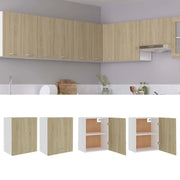 Mobili Pensili “Lyon” 2 pz Rovere Sonoma 50x31x60 cm 805081