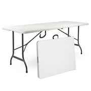 TAVOLO PIEGHEVOLE 180X70X74 BIANCO