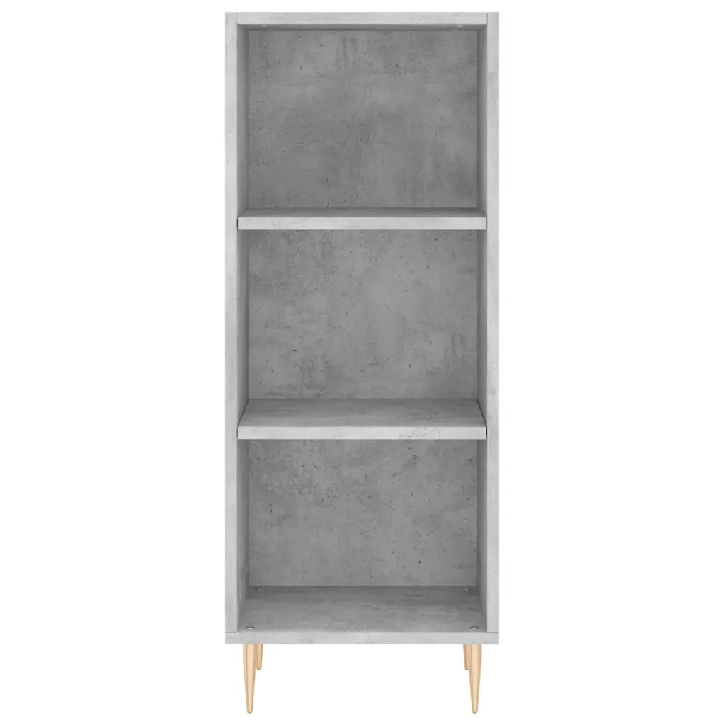 Credenza Grigio Cemento 34,5x34x180 cm in Legno Multistrato 3199357