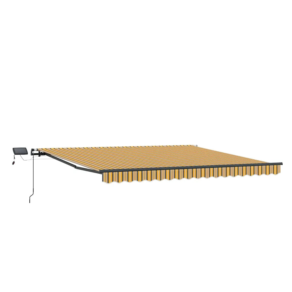 vidaXL Tenda Retrattile Multicolore 450 × 350 cm Tessuto