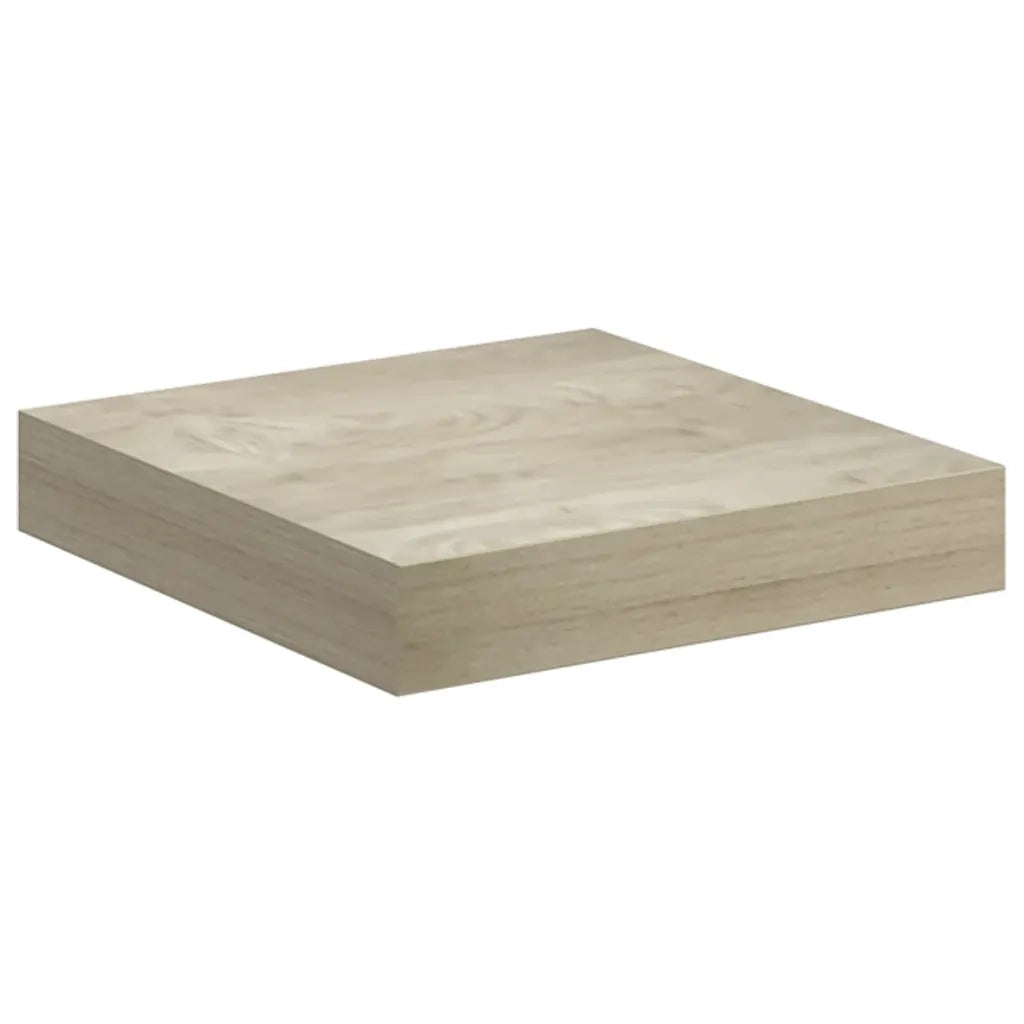 Scaffale a Parete Rovere 23x23,5x3,8 cm in MDF 323865