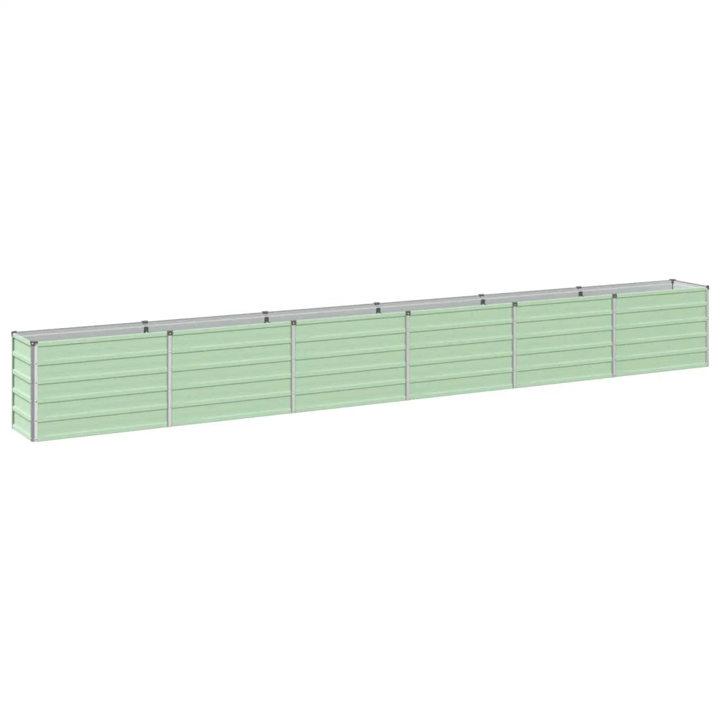 Letto rialzato da giardino Verde Pastello 480 x 40 x 55 cm 8006294