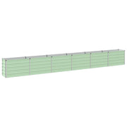 Letto rialzato da giardino Verde Pastello 480 x 40 x 55 cm 8006294
