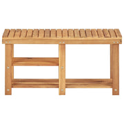 Scarpiera | Mobile per scarpe 90x32x46 cm in Legno Massello di Acacia