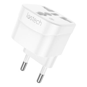 ADATTATORE UNIVERSALE P/PRESE ELETTR PREMIUM LS-AC4- LOSTECH- 1,0 pz