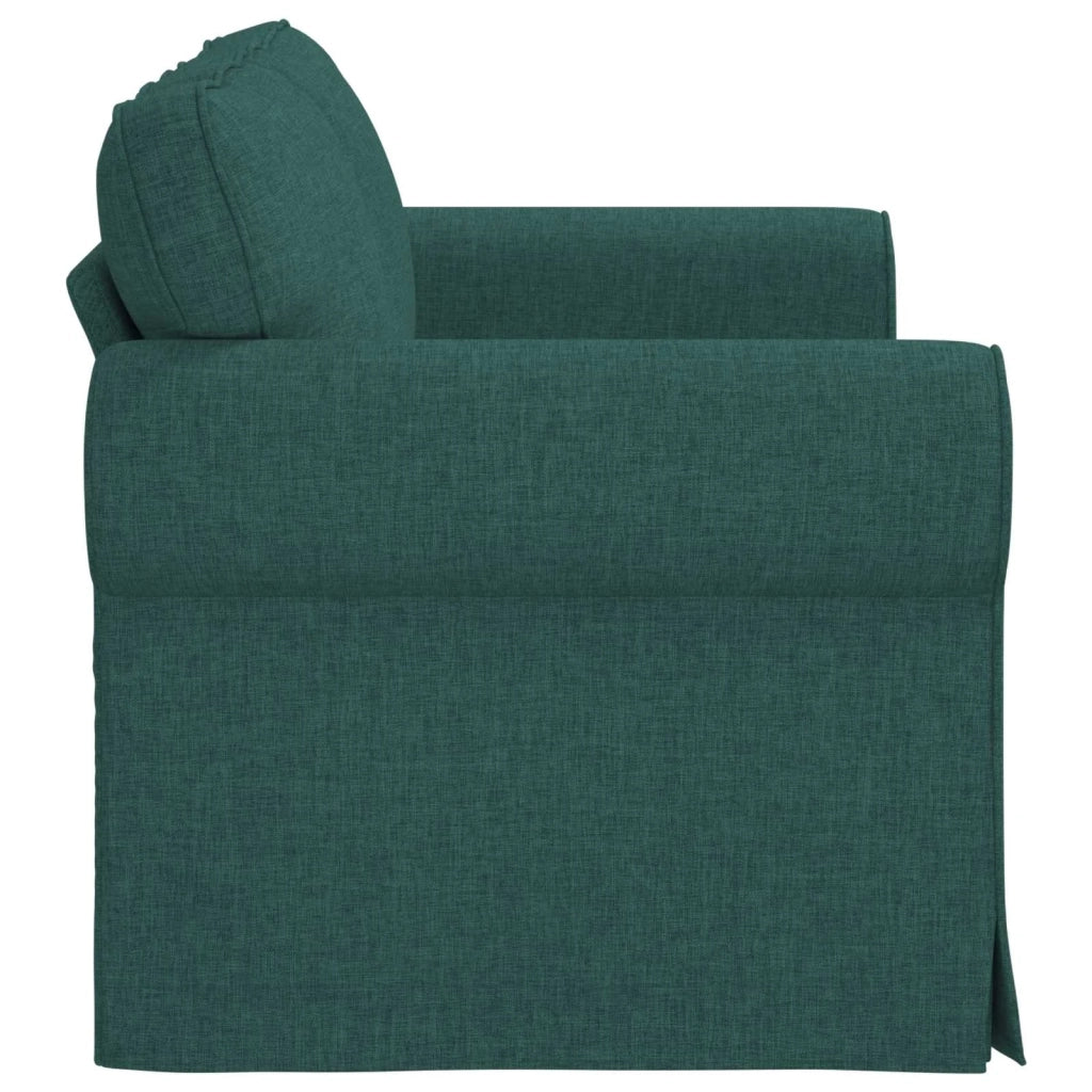 Divano Verde Scuro 155 x 82 x 80 cm Tessuto 42024302