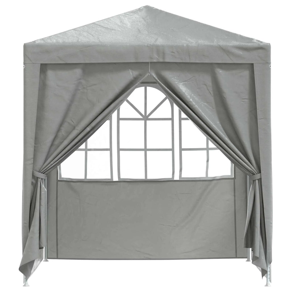 Tenda Party Grigio chiaro 200 x 200 x 240 cm PE e Acciaio 42032995